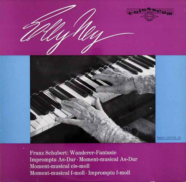 ナイのシューベルト/「さすらい人幻想曲」ほか　独colosseum　3629　LP レコード