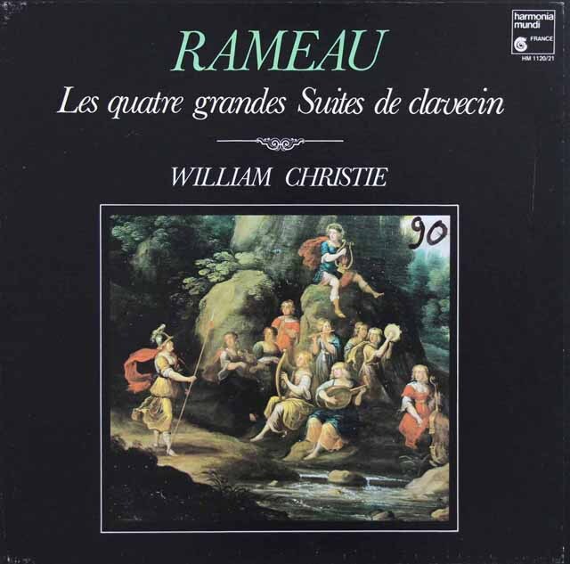 クリスティのラモー/クラヴサン作品集　仏HM　3629　LP レコード