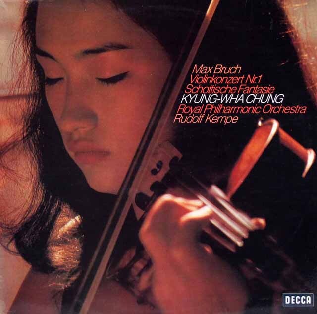 【サンプル盤】　チョン、ケンペのブルッフ/ヴァイオリン協奏曲第1番ほか　独DECCA　3630　LP レコード