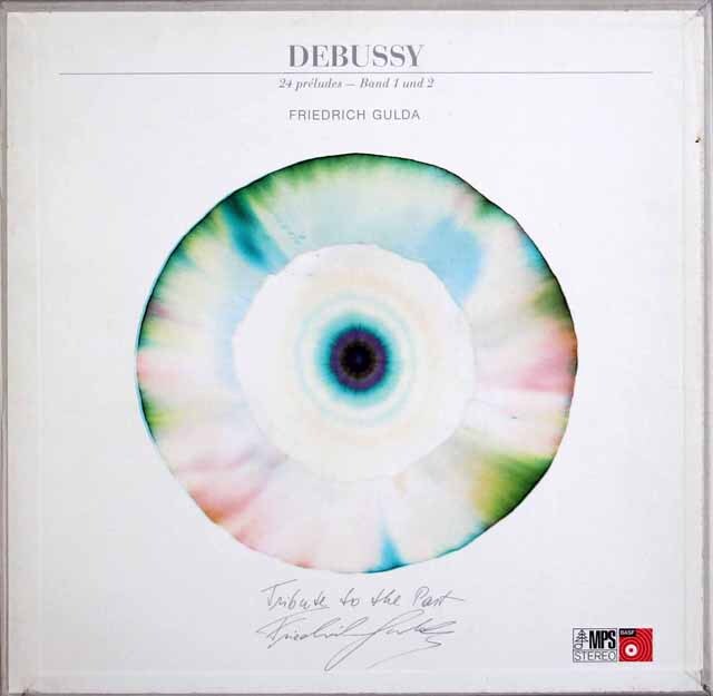 グルダのドビュッシー/「前奏曲集」  独MPS/BASF　3630　LP レコード
