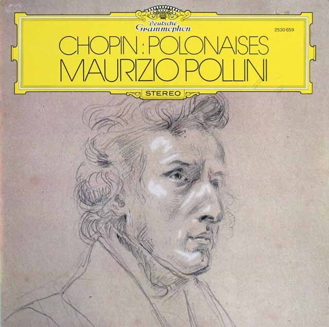 ポリーニのショパン/ポロネーズ集　独DGG　3631　LP レコード