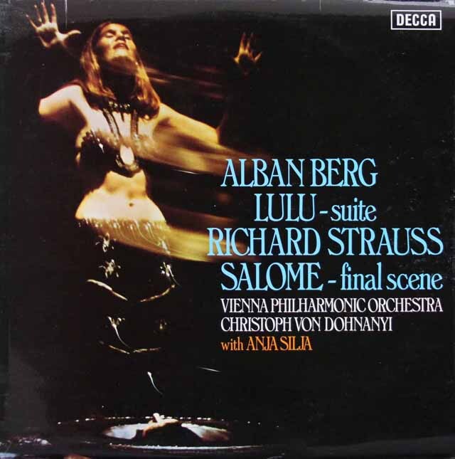 【オリジナル盤】　シリア、ドホナーニのR.シュトラウス/「サロメ」からほか　英DECCA　3631　LP レコード