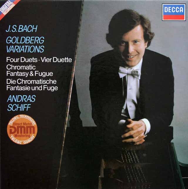 シフのバッハ/ゴルトベルク変奏曲　独DECCA　3631　LP レコード