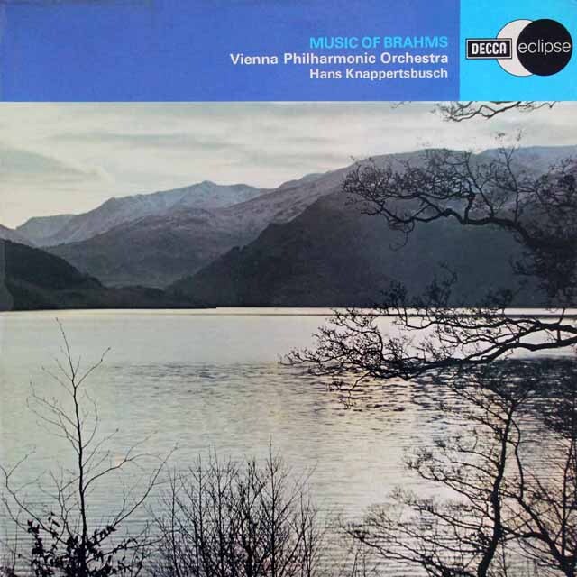 【ステレオ・オリジナル】　クナッパーツブッシュのブラームス/名演集　英DECCA　3633　LP レコード