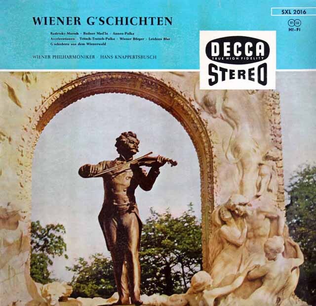 【独最初期盤】　クナッパーツブッシュ/ウィーンの休日　独DECCA　3633　LP レコード