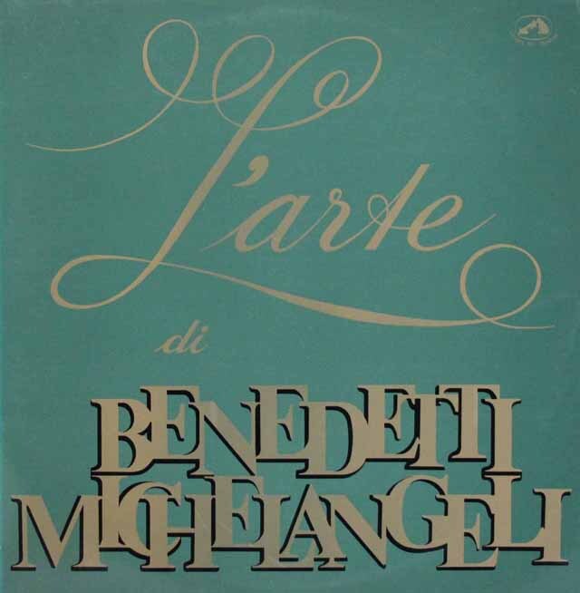 ミケランジェリのショパン/スケルツォ、マズルカ ほか　伊EMI　3635　LP レコード