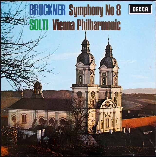【オリジナル盤】　ショルティのブルックナー/交響曲第8番　英DECCA　3635　LP レコード