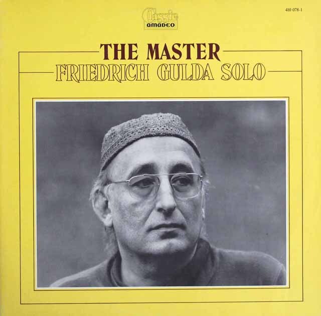 グルダ/THE　MASTER　ソロピアノ集　墺AMADEO　3636　LP レコード