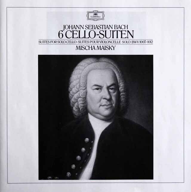 LP レコード マイスキーのバッハ/無伴奏チェロ組曲全集 独DGG 3636