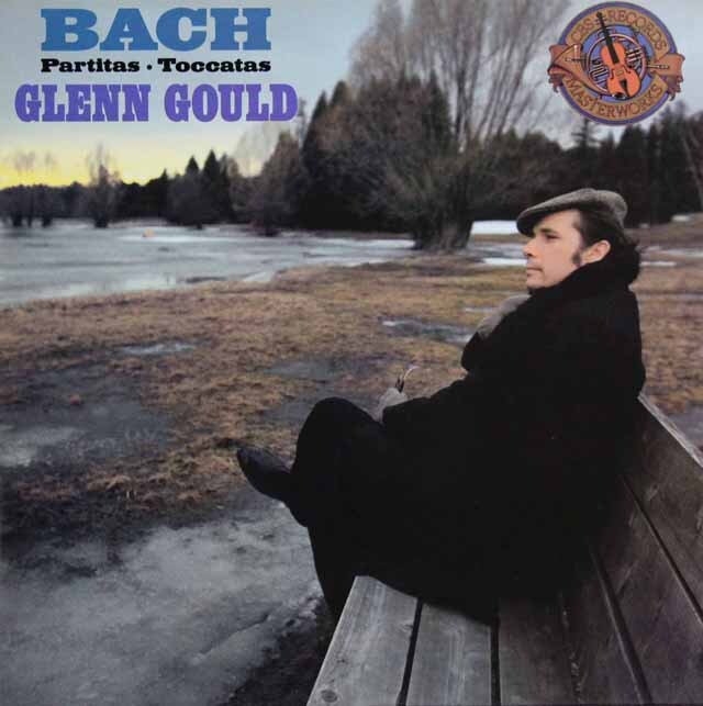 グールドのバッハ/パルティータとトッカータ集　独CBS　3636　LP レコード