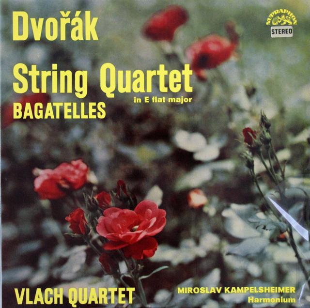 ヴラフ四重奏団のドヴォルザーク/弦楽四重奏曲第10番ほか　チェコスロヴァキアSUPRAPHON　3638　LP レコード