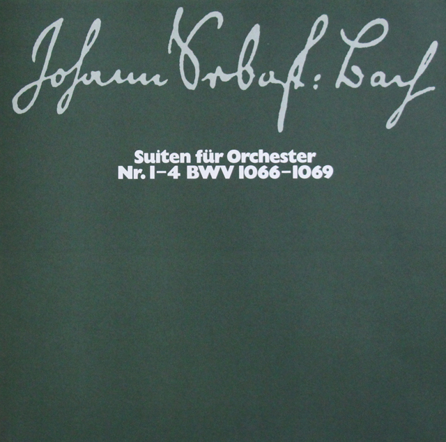 LP レコード クレンペラーのJ.S.バッハ/管弦楽組曲（全曲） 独EMI 3638