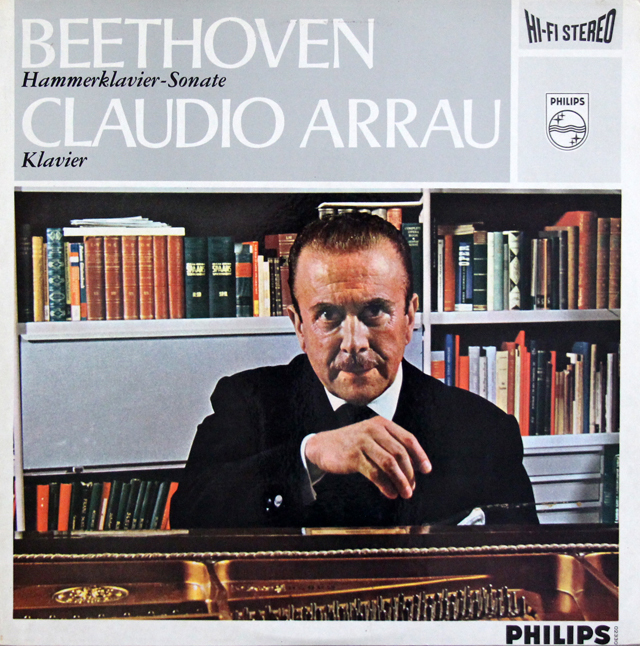 【オリジナル盤】　アラウのベートーヴェン/ピアノソナタ第29番「ハンマークラヴィーア」　蘭PHILIPS　3639　LP レコード