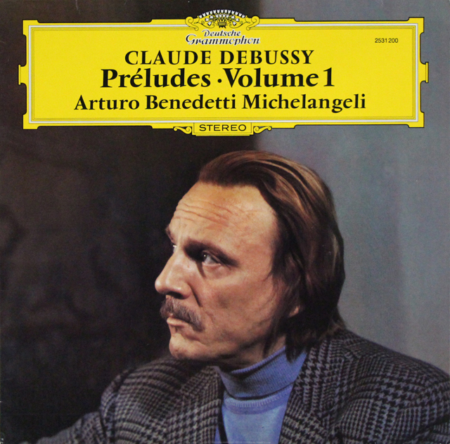 ミケランジェリのドビュッシー/前奏曲集 第1巻　独DGG　3640　LP レコード