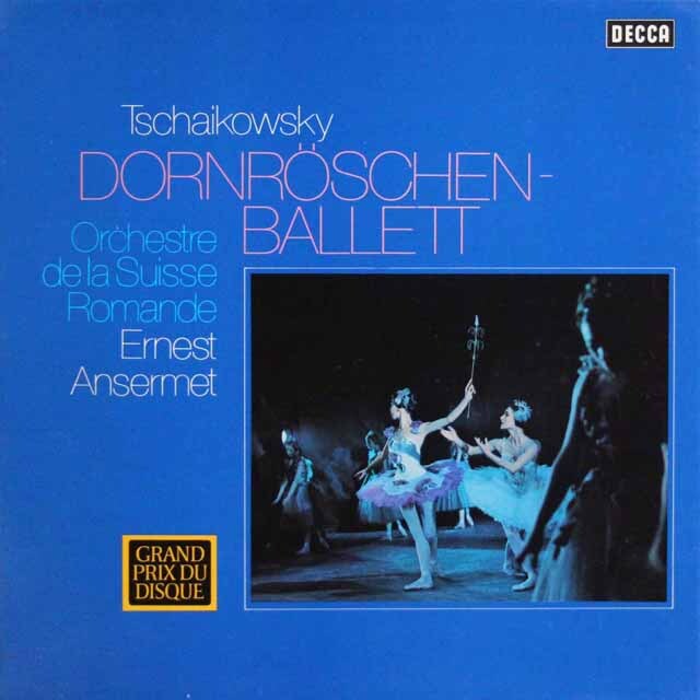 アンセルメのチャイコフスキー/「くるみ割り人形」全曲　独DECCA　3689　LP レコード