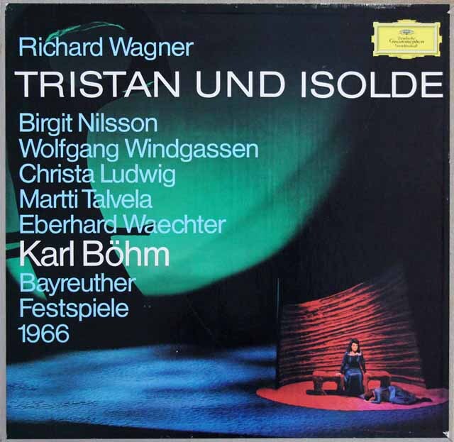 ベームのワーグナー/楽劇「トリスタンとイゾルデ」全曲　独DGG　3689　LP レコード