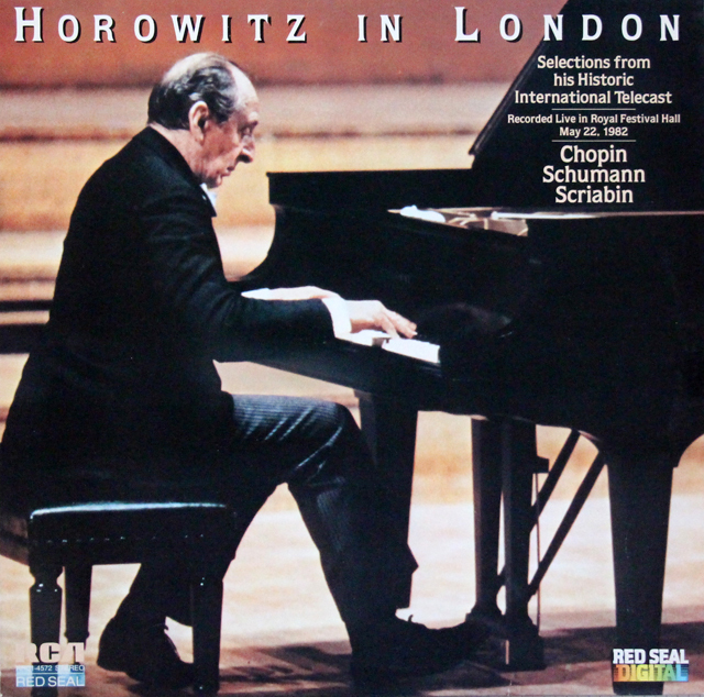 ホロヴィッツ・イン・ロンドン　独RCA　3701　LP レコード