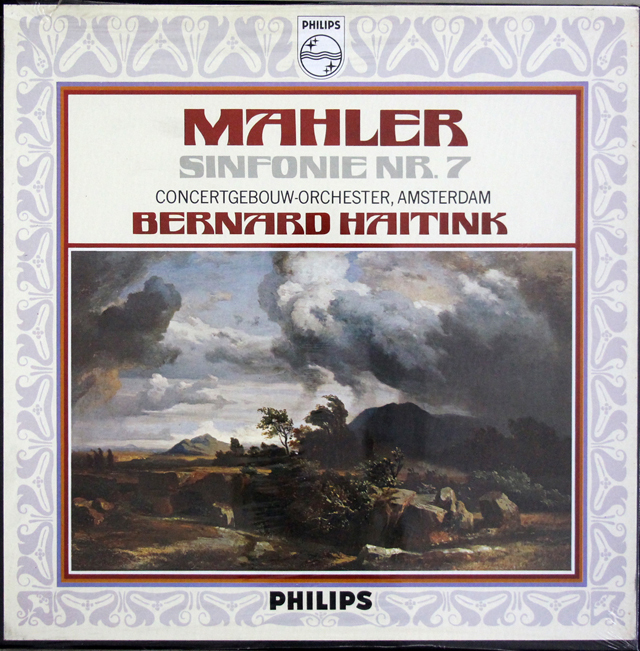 【未開封】　ハイティンクのマーラー/交響曲第7番「夜の歌」   蘭PHILIPS　3702　LP レコード