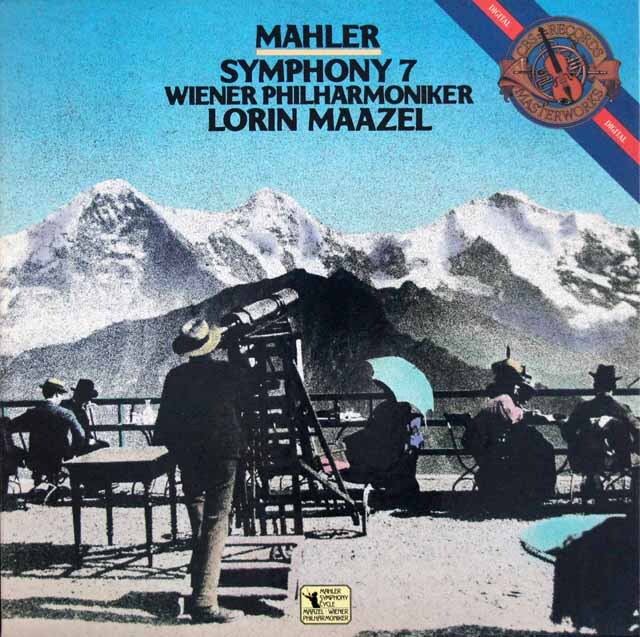 マゼールのマーラー/交響曲第7番　蘭CBS　3703　LP レコード