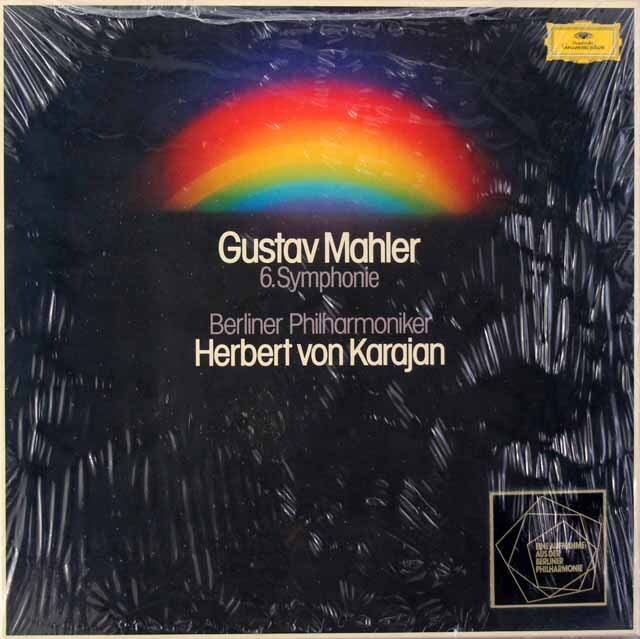 【未開封】　カラヤンのマーラー/交響曲第6番「悲劇的」　独DGG　3703　LP レコード