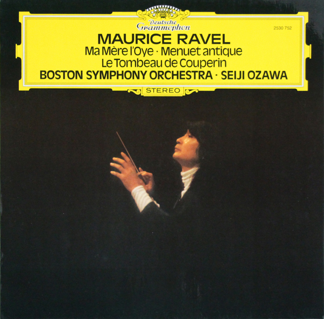 小澤のラヴェル/マ・メール・ロワ　独DGG　3704　LP レコード