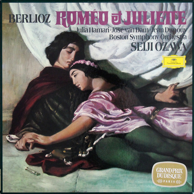 小澤のベルリオーズ/劇的交響曲「ロメオとジュリエット」　独DGG　3704　LP レコード