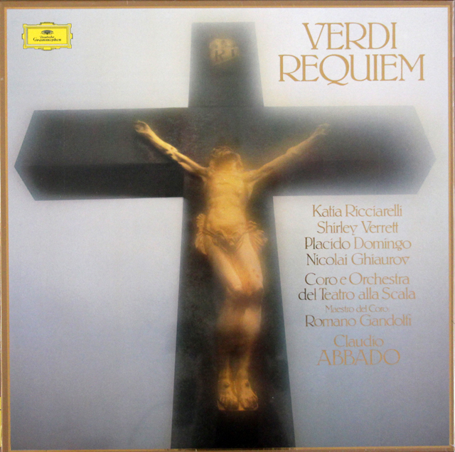 【未開封】　アバドのヴェルディ/「レクイエム」　独DGG　3704　LP レコード