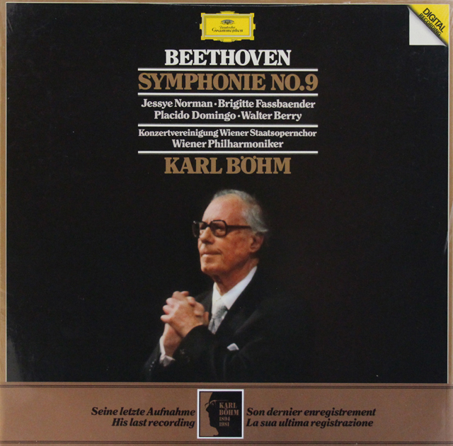 【未開封】　ベームのベートーヴェン/交響曲第9番「合唱付き」　独DGG　3705　LP レコード