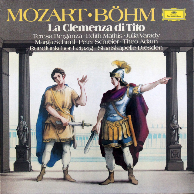 【未開封】　ベームのモーツァルト/「皇帝ティートの慈悲」全曲　独DGG　3705　LP レコード