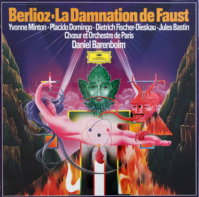 【未開封】　バレンボイムのベルリオーズ/劇的物語「ファウストの劫罰」　独DGG　3705　LP レコード