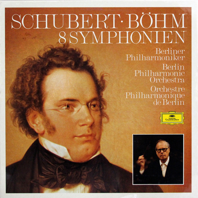 【未開封】　ベームのシューベルト/交響曲全集　独DGG　3706　LP レコード