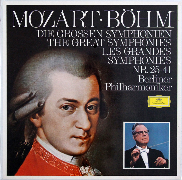 【未開封】　ベームのモーツァルト/交響曲第25～41番「ジュピター」　独DGG　3706　LP レコード