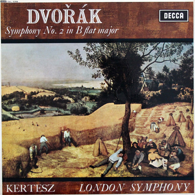 ケルテスのドヴォルザーク/交響曲第2番　英DECCA　3707　LP レコード