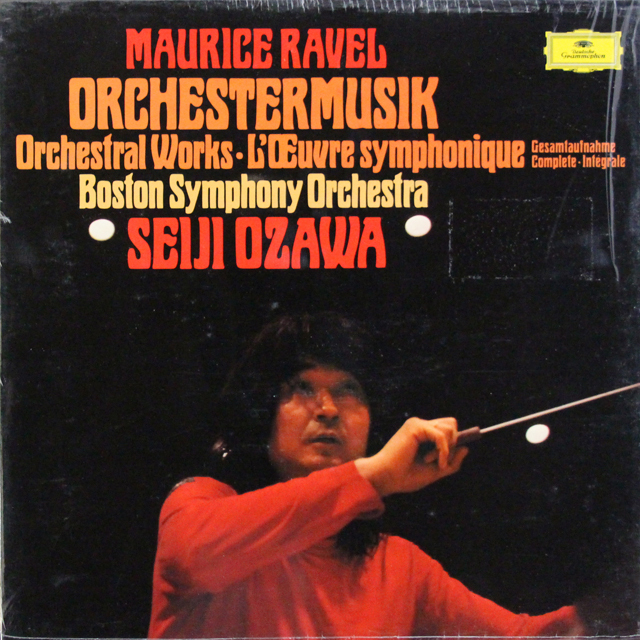 【未開封】　小澤のラヴェル/管弦楽曲集　独DGG　3707　LP レコード