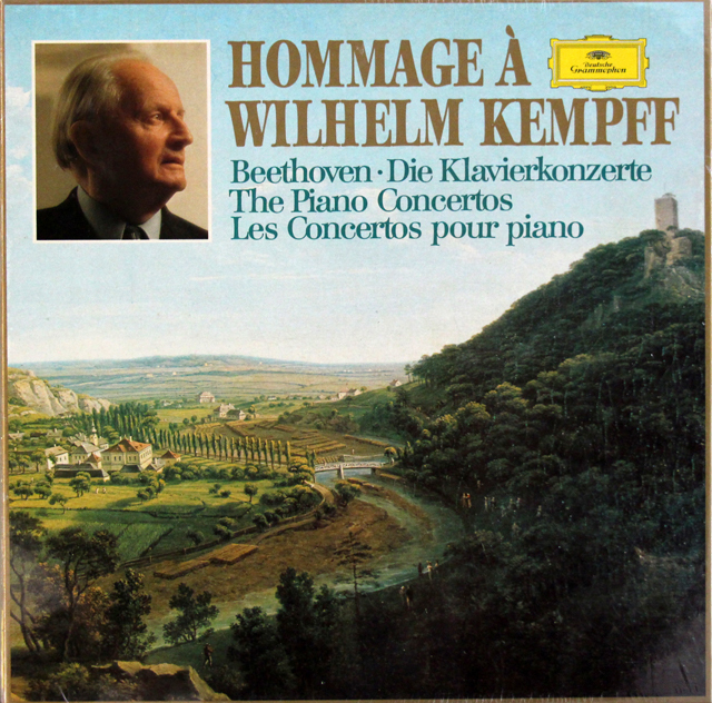 【未開封】　ケンプへのオマージュ　ケンプのベートーヴェン/ピアノ協奏曲全集　独DGG　3707　LP レコード