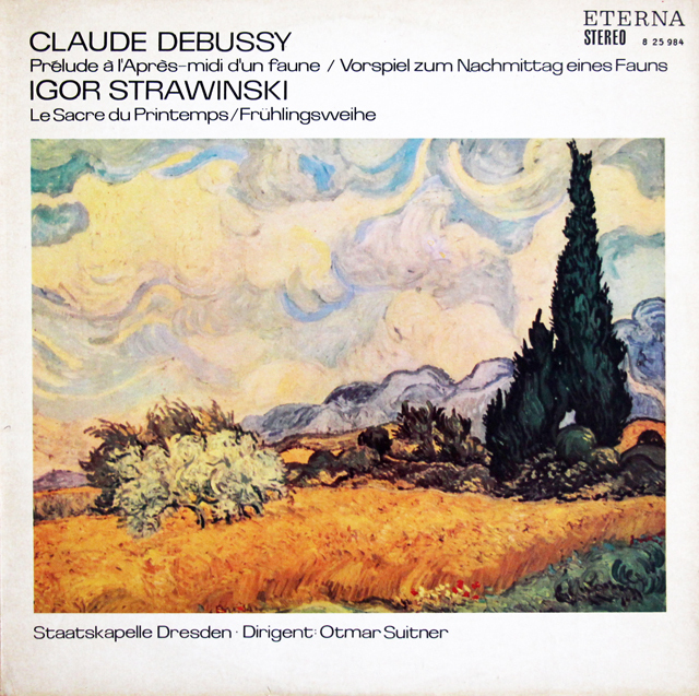 【テストプレス】　スウィトナーのストラヴィンスキー/「春の祭典」ほか　独ETERNA　3708　LP レコード