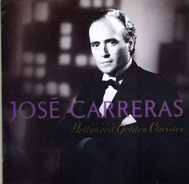 カレーラスの「ハリウッド・ゴールデン・クラシックス」　独east west　3708　LP レコード