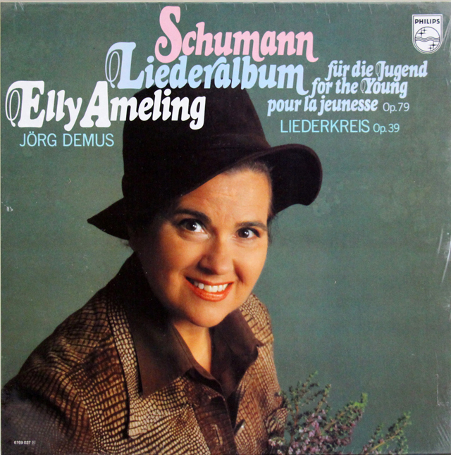 【未開封】　アメリングのシューマン/歌曲集　蘭PHILIPS　3708　LP レコード