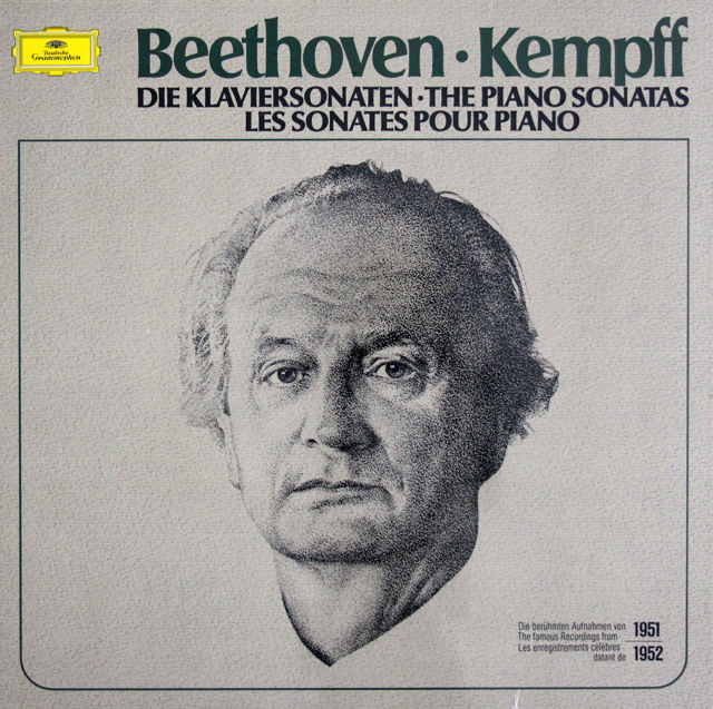 【未開封、モノラル】　ケンプのベートーヴェン/ピアノソナタ全集 　独DGG　3708　LP レコード