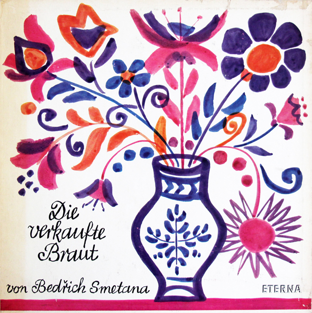 【テストプレス】　スウィトナーのスメタナ/歌劇「売られた花嫁」全曲　独ETERNA　3710　LP レコード