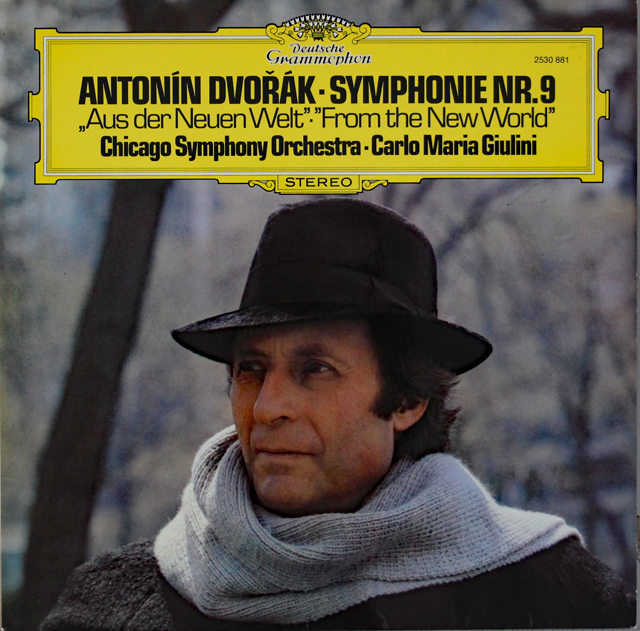 ジュリーニのドヴォルザーク/交響曲第9番「新世界より」　独DGG　3717　LP レコード