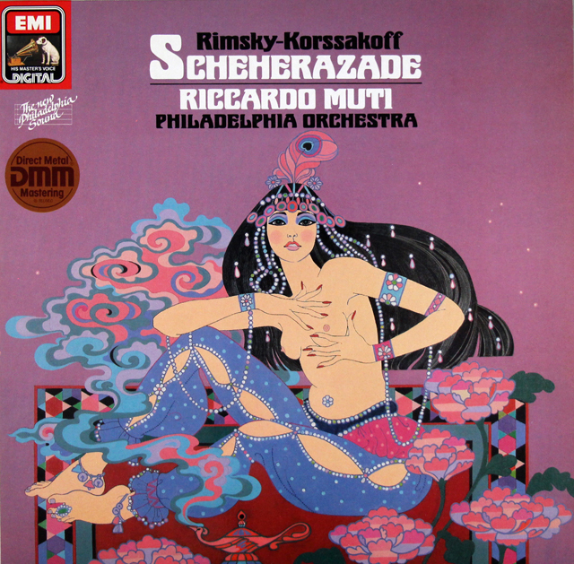 ムーティのリムスキー=コルサコフ/交響組曲「シェヘラザード」　独EMI　3717　LP レコード
