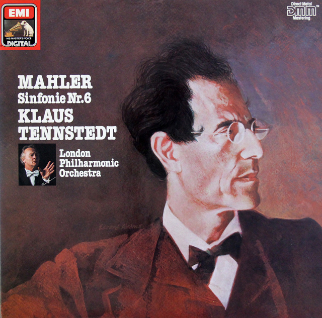 テンシュテットのマーラー/交響曲第6番「悲劇的」　独EMI　3717　LP レコード