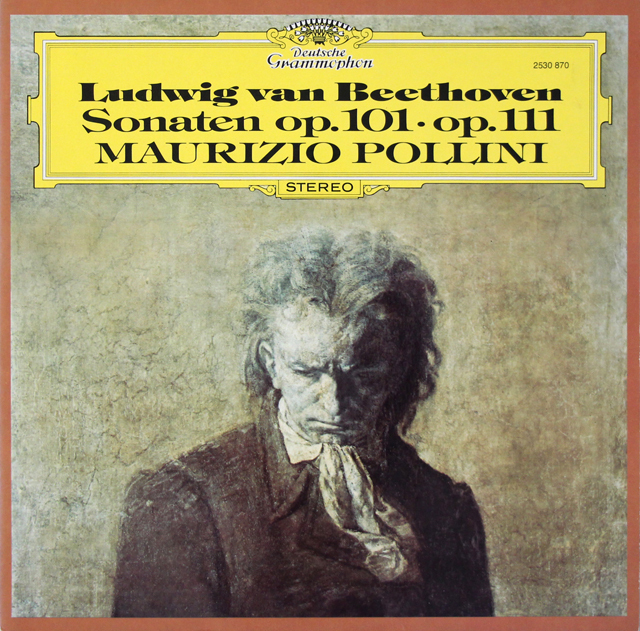 ポリーニのベートーヴェン/ピアノソナタ第28、32番　独DGG　3718　LP レコード