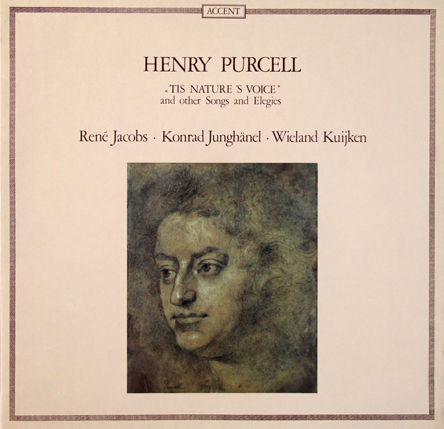 ヤーコプスのパーセル/声楽作品集　ベルギーACCENT　3718　LP レコード