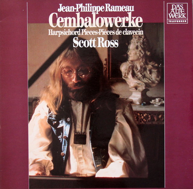 ロスのラモー/チェンバロ作品集　独TELEFUNEN　3718　LP レコード