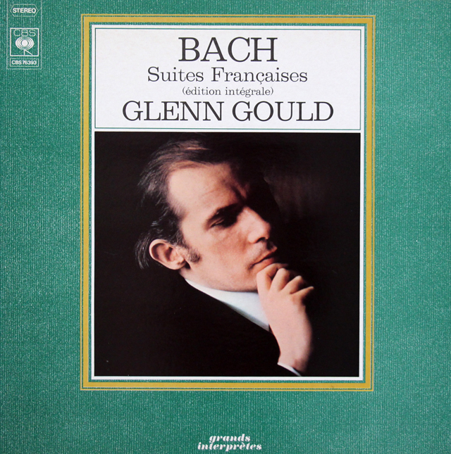 LPレコード グールドのバッハ/フランス組曲 仏CBS 3719