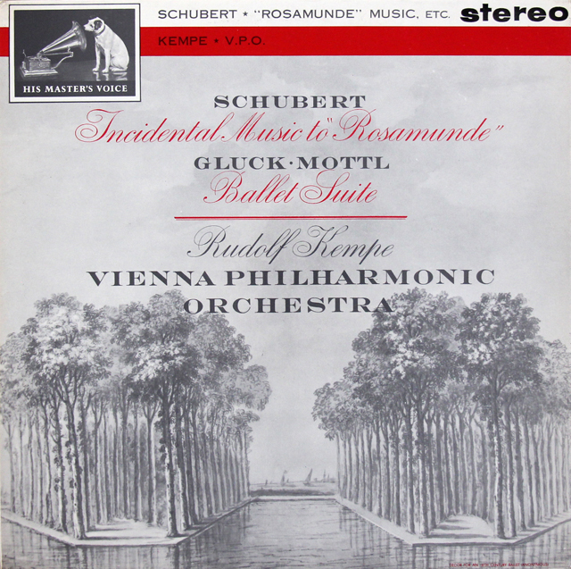 【オリジナル盤】　ケンペのシューベルト/「ロザムンデ」ほか　英EMI　3720　LP レコード