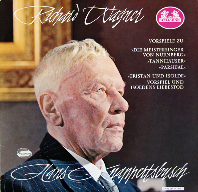 クナッパーツブッシュのワーグナー/作品集　独HELIODOR　3721　LP レコード