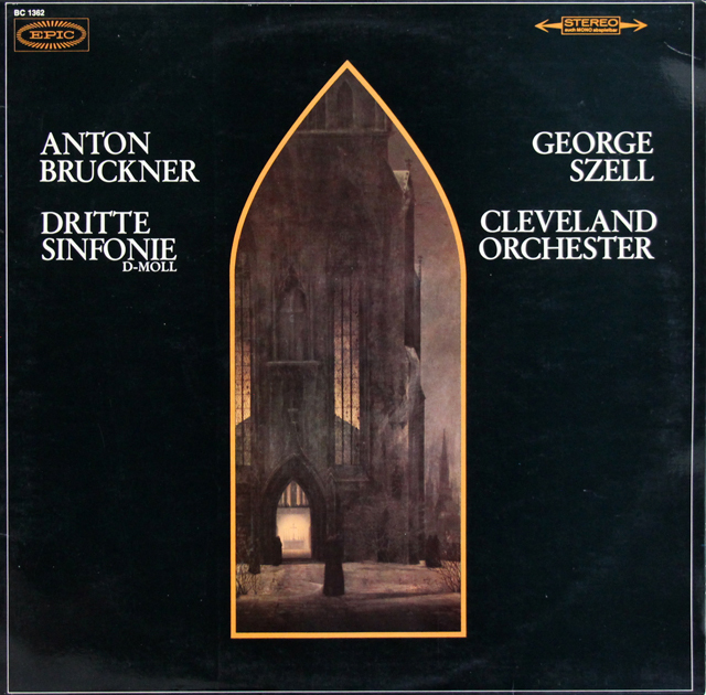 セルのブルックナー/交響曲第3番　独EPIC　3721　LP レコード